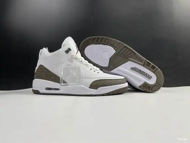 Cheap TBK 3 Air Jordan Retro 136064-122 (2018) Mocha 0511